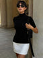Elainor High Neck Mini Dress