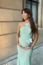 Isolde Maternity Mermaid-Fit Maxi Dress