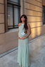 Isolde Maternity Mermaid-Fit Maxi Dress