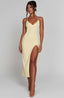 Aloura Midi Dress - Lemon