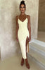 Aloura Midi Dress - Lemon
